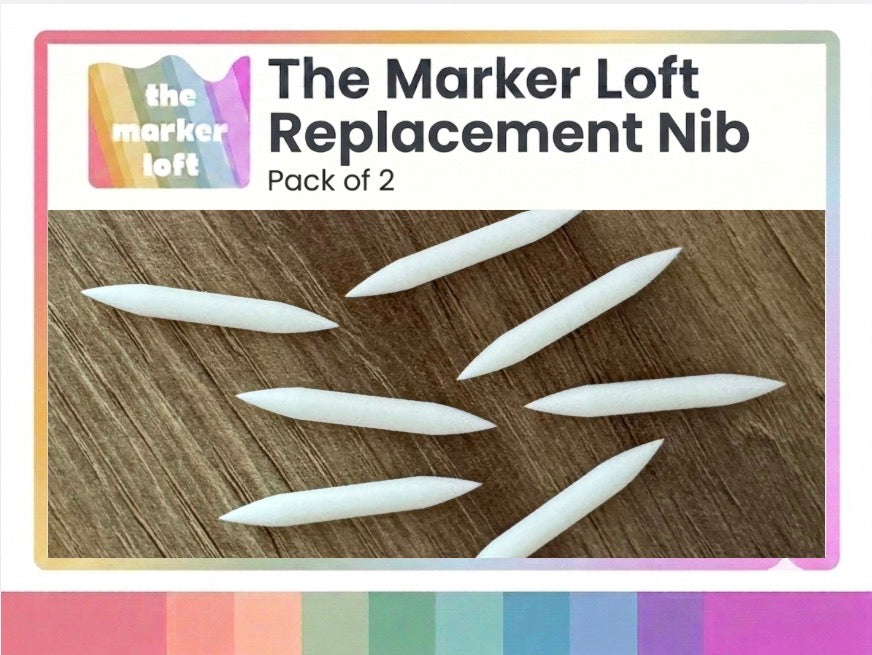 Ohuhu Replacement Brush Nibs - 2 Pack