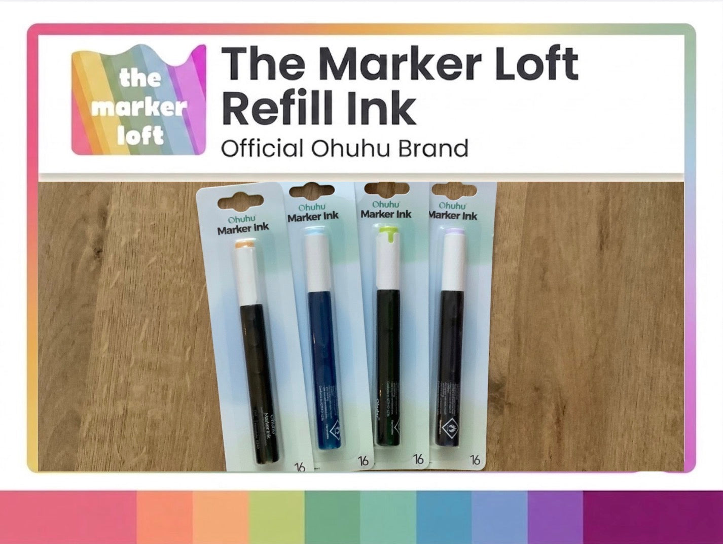 Ohuhu Alcohol Marker Ink Refill