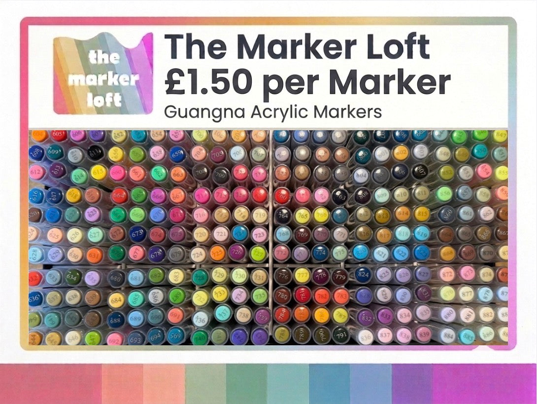 Guangna Acrylic Markers