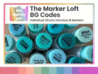 Ohuhu Honolulu B - BG Codes