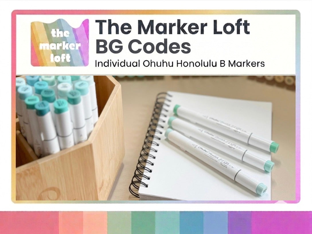 Ohuhu Honolulu B - BG Codes