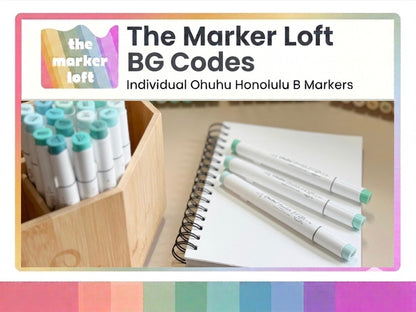 Ohuhu Honolulu B - BG Codes