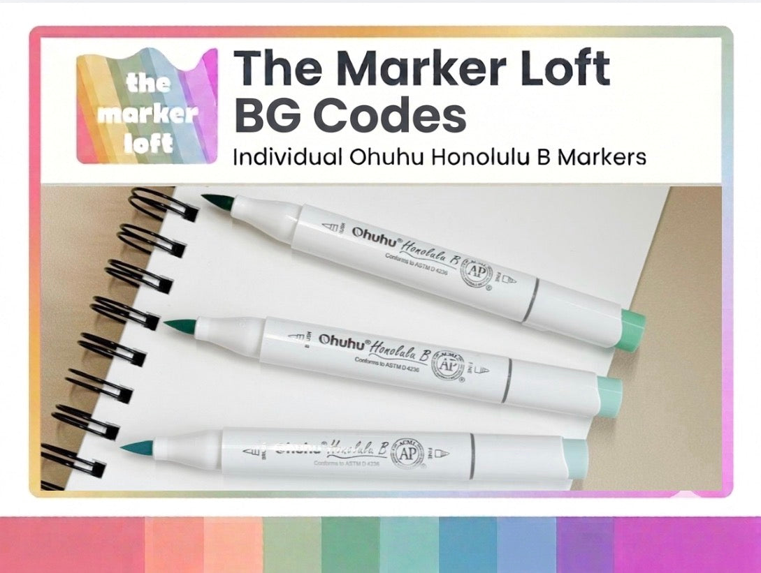 Ohuhu Honolulu B - BG Codes