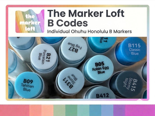 Ohuhu Honolulu B - B Codes
