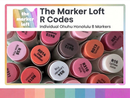 Ohuhu Honolulu B - R Codes