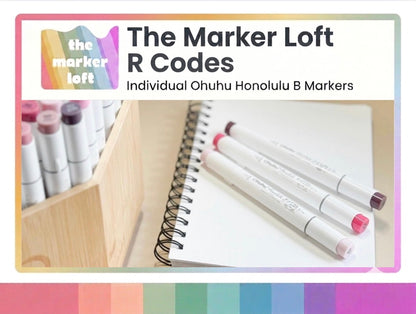 Ohuhu Honolulu B - R Codes
