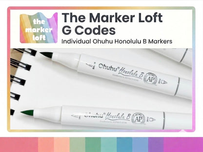 Ohuhu Honolulu B - G Codes