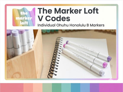 Ohuhu Honolulu B - V Codes
