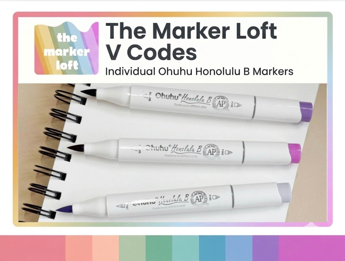 Ohuhu Honolulu B - V Codes