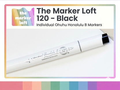 Ohuhu Honolulu B - 120 Black