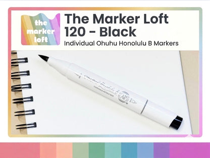 Ohuhu Honolulu B - 120 Black