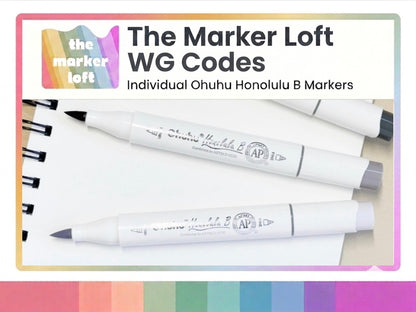 Ohuhu Honolulu B - WG Codes