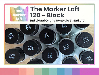 Ohuhu Honolulu B - 120 Black