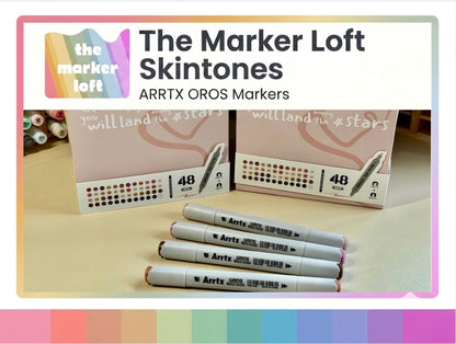 ARRTX OROS Alcohol Markers - Skintones