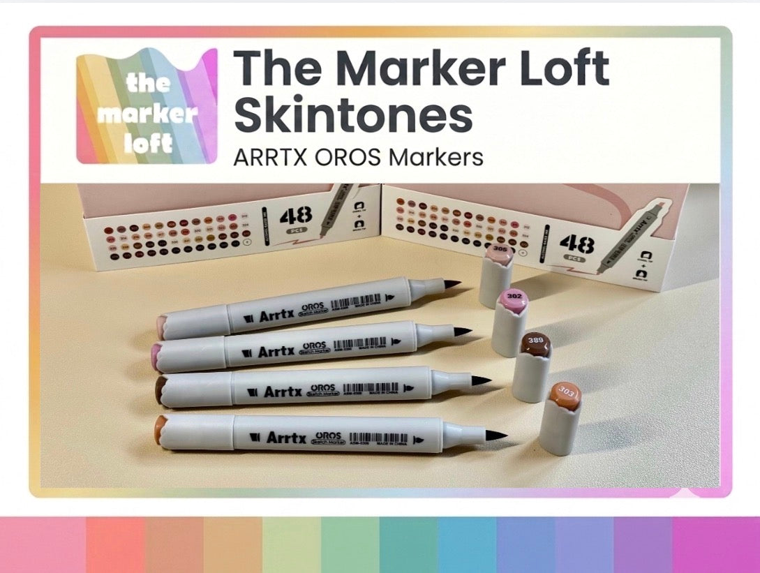 ARRTX OROS Alcohol Markers - Skintones