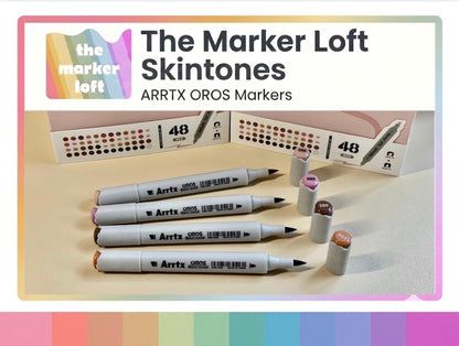 ARRTX OROS Alcohol Markers - Skintones