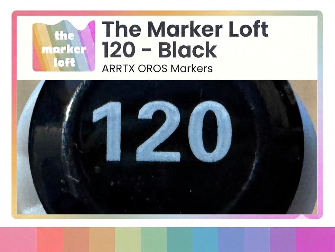 ARRTX OROS Alcohol Markers - Black 120