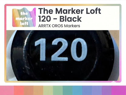 ARRTX OROS Alcohol Markers - Black 120