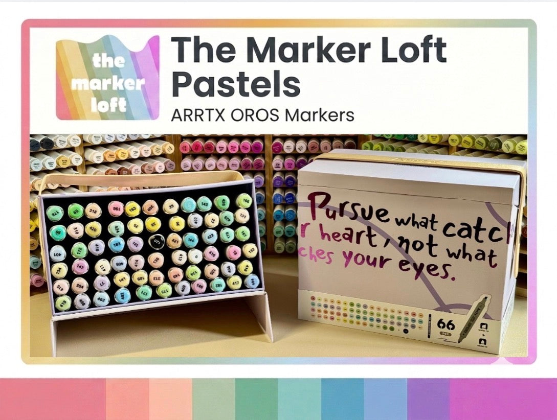 ARRTX OROS Alcohol Markers - Pastels