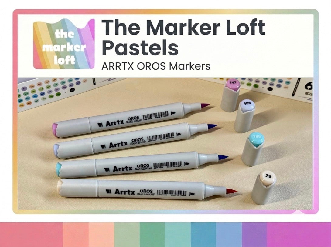 ARRTX OROS Alcohol Markers - Pastels