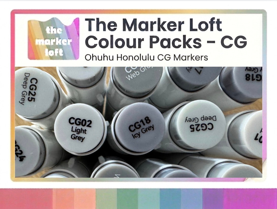 Ohuhu Honolulu B - 4 Colour Packs - CG Codes