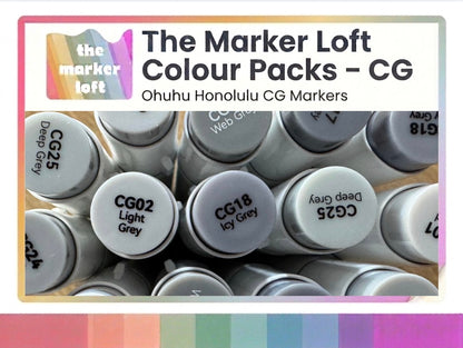 Ohuhu Honolulu B - 4 Colour Packs - CG Codes