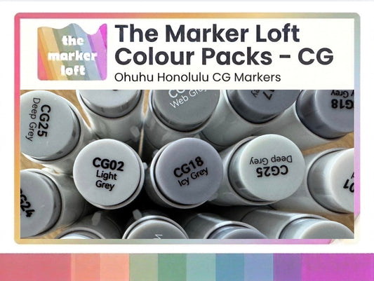 Ohuhu Honolulu B - 4 Colour Packs - CG Codes