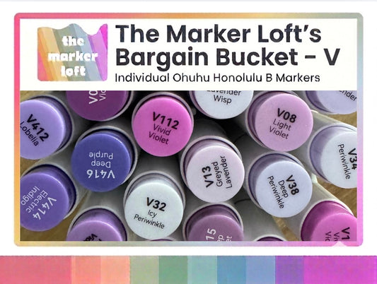 The Marker Loft’s Bargain Bucket! - V Codes