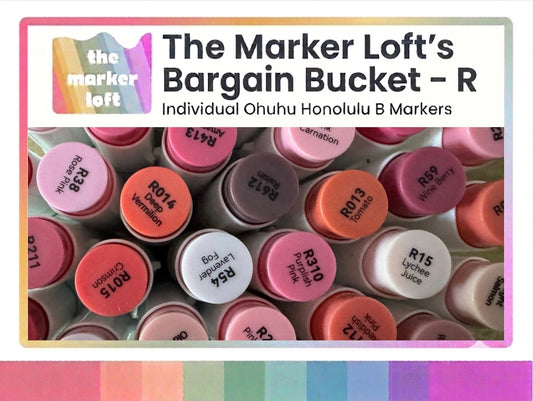 The Marker Loft’s Bargain Bucket! - R Codes