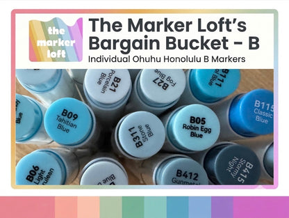 The Marker Loft’s Bargain Bucket! - B Codes