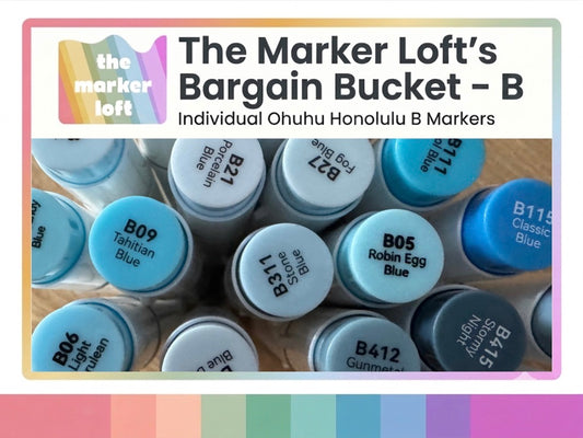 The Marker Loft’s Bargain Bucket! - B Codes