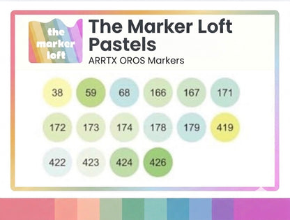 ARRTX OROS Alcohol Markers - Pastels