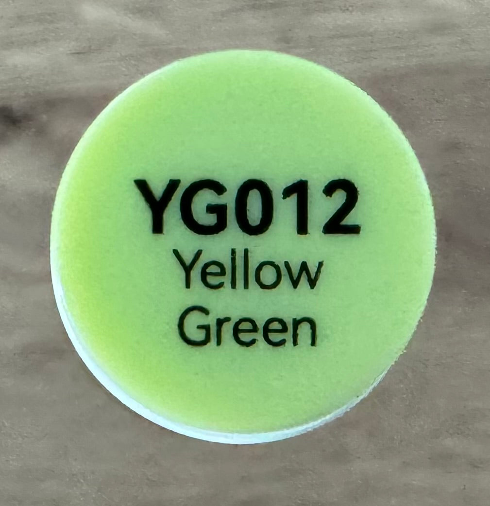 Ohuhu Honolulu B Alcohol Markers - Chromatic Blending Bundles - Yellow Greens
