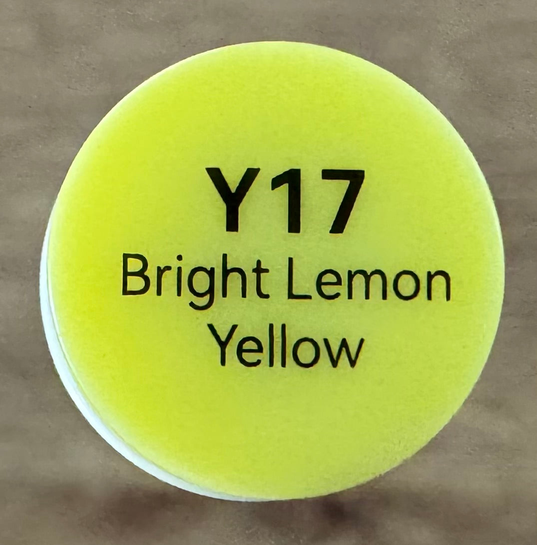 Ohuhu Honolulu B Alcohol Markers - Chromatic Blending Bundles - Fluorescent Yellows