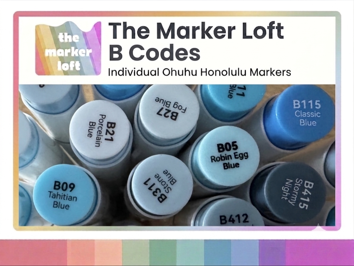Ohuhu Honolulu - B Codes