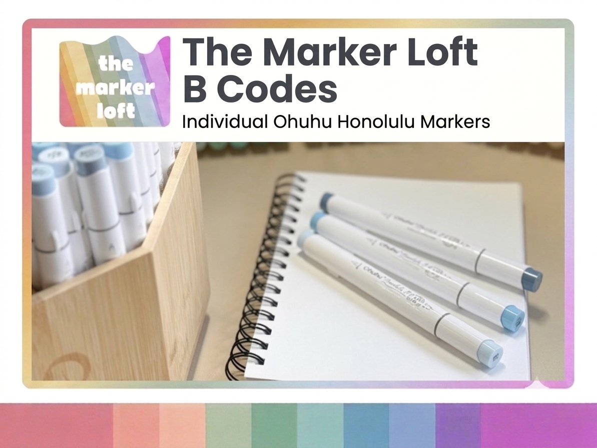 Ohuhu Honolulu - B Codes