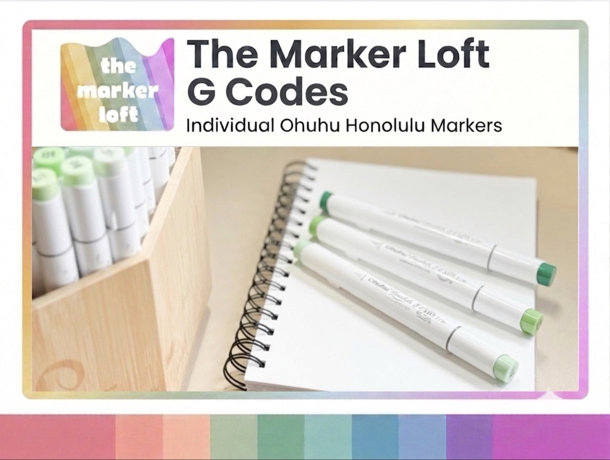 Ohuhu Honolulu - G Codes