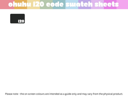 Ohuhu Honolulu B - 120 Black